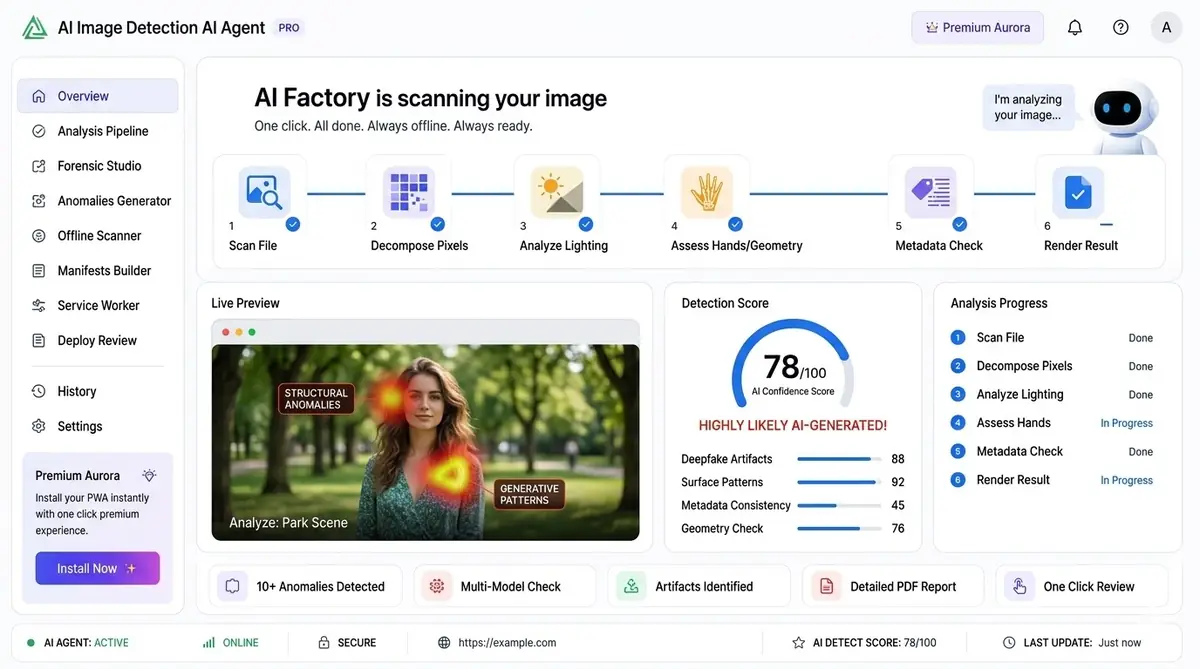 AI baby feeding assistant — example of the AI tool dashboard software